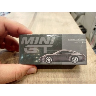 1/64 Porsche 911(992) GT3 Touring Agate Gray Metallil LHD