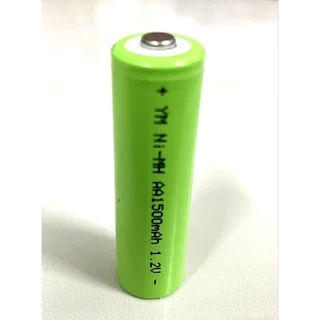 ถ่านชาร์จ AA 1.2V 1500mAh หัวตุ่ม-หัวตัด/ราคา/1ก้อน