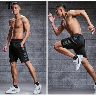 TF Men S Dry-Fit ทนเหงื่อ Active Performance Athletic กางเกงกีฬาขาสั้นวิ่งฟุตบอลและบาสเก็ตบอลกางเกงขาสั้น