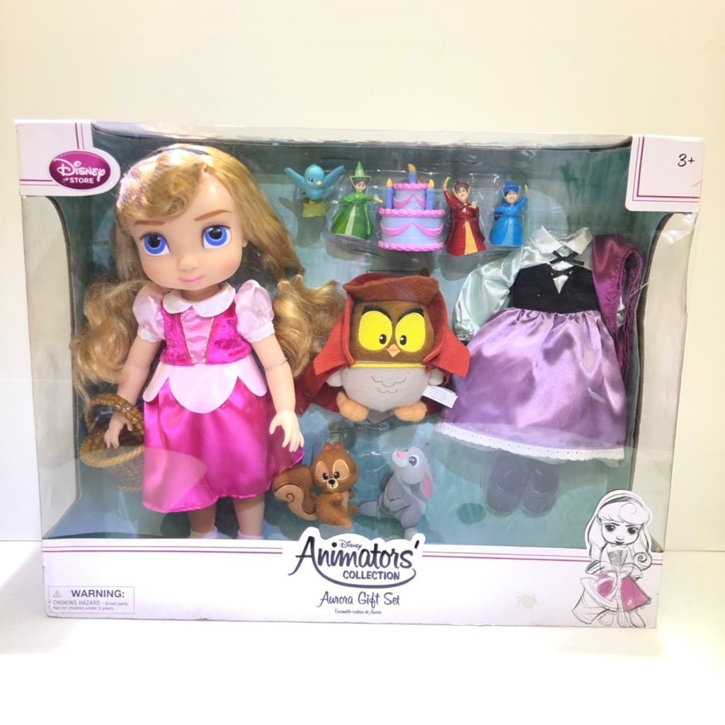 เจ้าหญิงออโรร่า Disney animator aurora gift set doll. (16"นิ้ว)