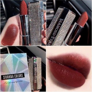 Sivanna Flawless Diamond Star Lip #HF4019 : ซิวานน่า ลิป ไดม่อนด์ สตาร์**ของแท้ พร้อมส่ง