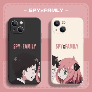 พร้อมส่ง เคสโทรศัพท์มือถือ ลาย SPY x FAMILY Anya และ Damian สําหรับ iPhone 14 13 12 11 pro promax x xs xsmax xr 7 8 plus