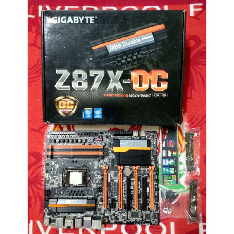 mb gigabyte ga- z87x-oc socket 1150 + ram ddr3 g-skill sniper 16gb ( 4gb×4 )