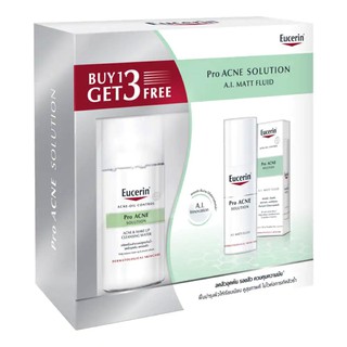 Eucerin Pro Acne AI Matt Fluid 50ml. ยูเซอรีน โปร แอคเน่ แมทฟลูอิด 50มล.