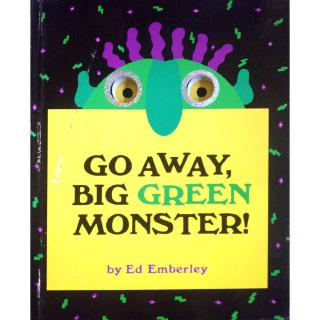 Go Away, บิ๊กสีเขียวมอนสเตอร์ภาษาอังกฤษหนังสือภาพหนังสือเรื่องสำหรับเด็กเด็กเด็กของขวัญการเรียนรู้หนังสือ