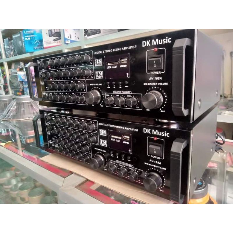 เครื่องขยายเสียง DK.MUSIC #รุ่น AV-168A