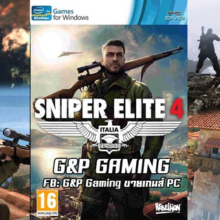 [PC GAME] แผ่นเกมส์ Sniper Elite 4: Deluxe Edition [ออนไลน์ได้] PC