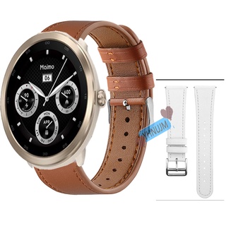 สายนาฬิกาข้อมือสมาร์ทวอทช์ สายหนัง อุปกรณ์เสริม สําหรับ Maimo Watch R GPS