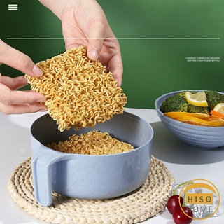 ชุดเซต  ทำจากฟางข้าวสาลี ชามข้าวเด็ก  ชามบะหมี่กึ่งสำเร็จรูป   Instant noodle bowl