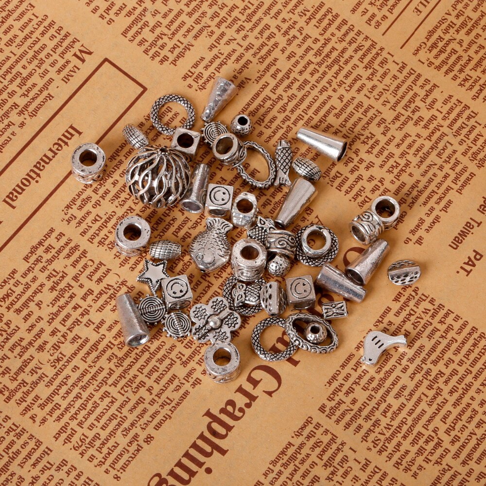 Antique bronze rhinestone charm pack of 2