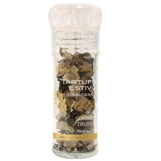 Dried Summer Truffle 10g (TARTUFI JIMMY Brand) เห็ดทรัฟเฟิลอบแห้งพร้อมฝาบด ทาร์ทูฟี่ จิมมี่ ขวดละ 10 กรัม