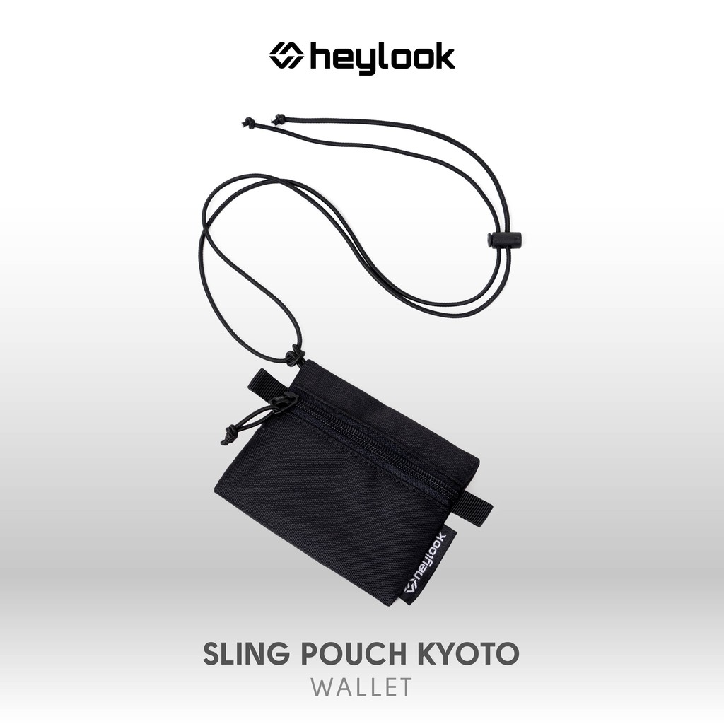 HEYLOOK Official - Sling Pouch KYOTO Pouch Mini Wallet Card Wallet Neckbag Coin Wallet Sling Bag Pou
