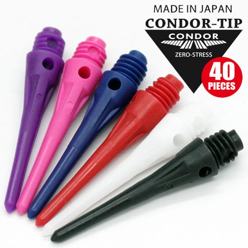 CONDOR TIPS (40ชิ้น) - CONDOR Darts Soft Tips