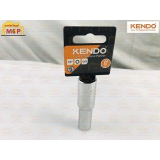 KENDO 16735 ลูกบ๊อกยาว รู 1/2" 6PT 12mm