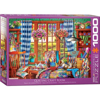 QUILTING CRAFT ROOM - จิ๊กซอว์ 1000 pc PUZZLES EUROGRAPHICS