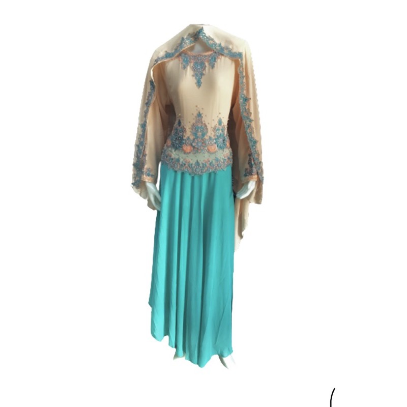 Long dress for muslim girls, long stylish women's dress, muslim women's dress from Indonesia