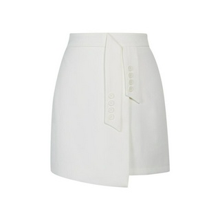 SHU APPAREL SCOOTER MINI SKIRT #1 - WHITE