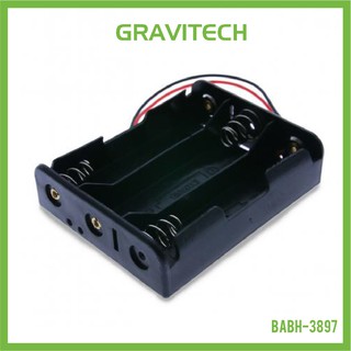 [Gravitechthai]18650 Battery Holder x3 Wire Type