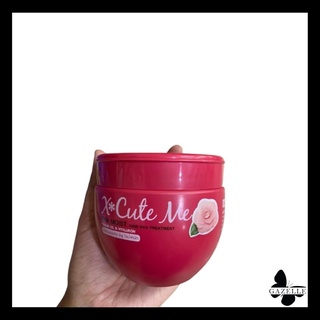 Xcute Me Xtra Moist Hair Hya Treatment  [250มล.]กระปุก สีชมพู สูตรสำหรับผมแห้ง ชี้ฟู และไร้น้ำหนัก