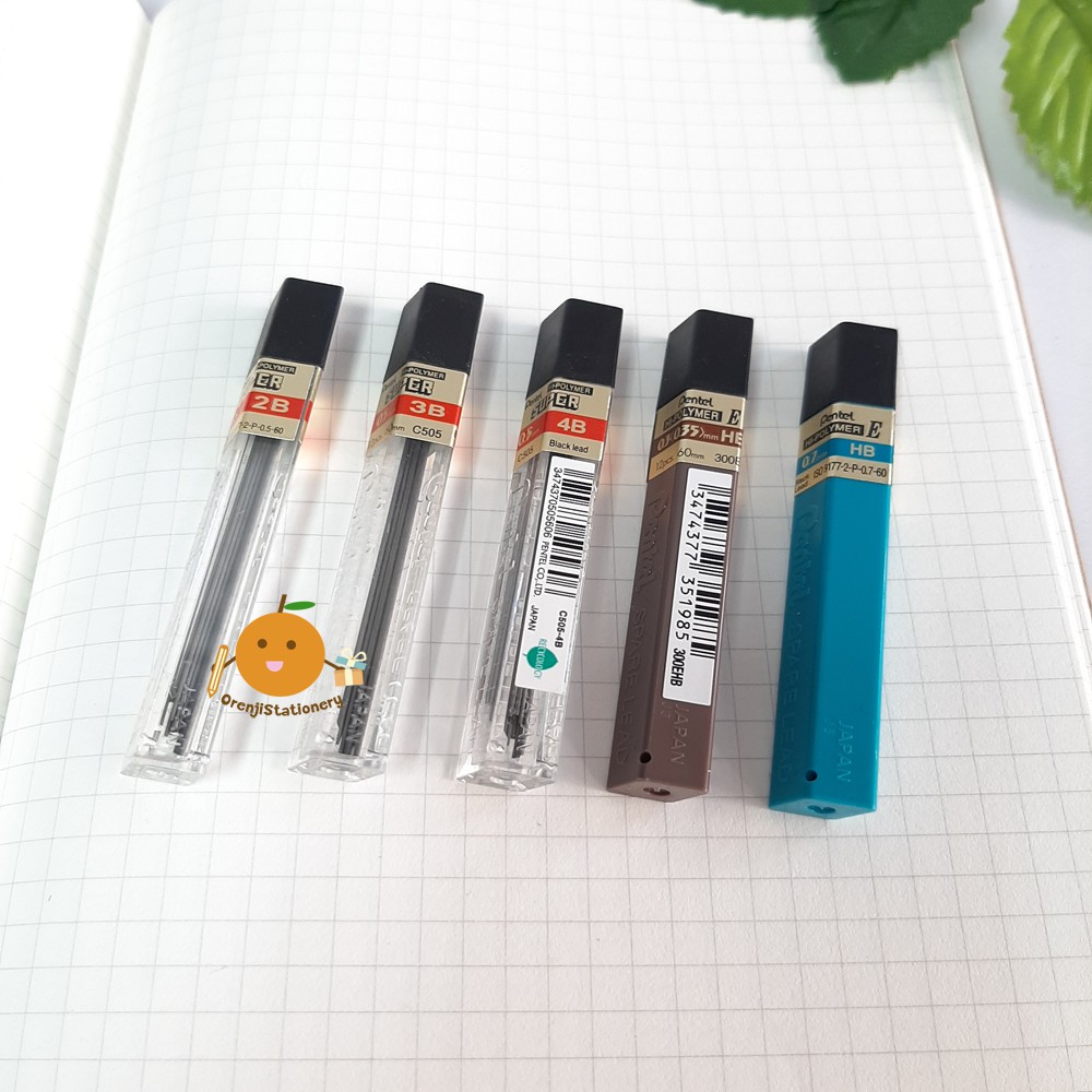 ไส้ดินสอกด เพนเทล pentel 0.5 0.35 0.7