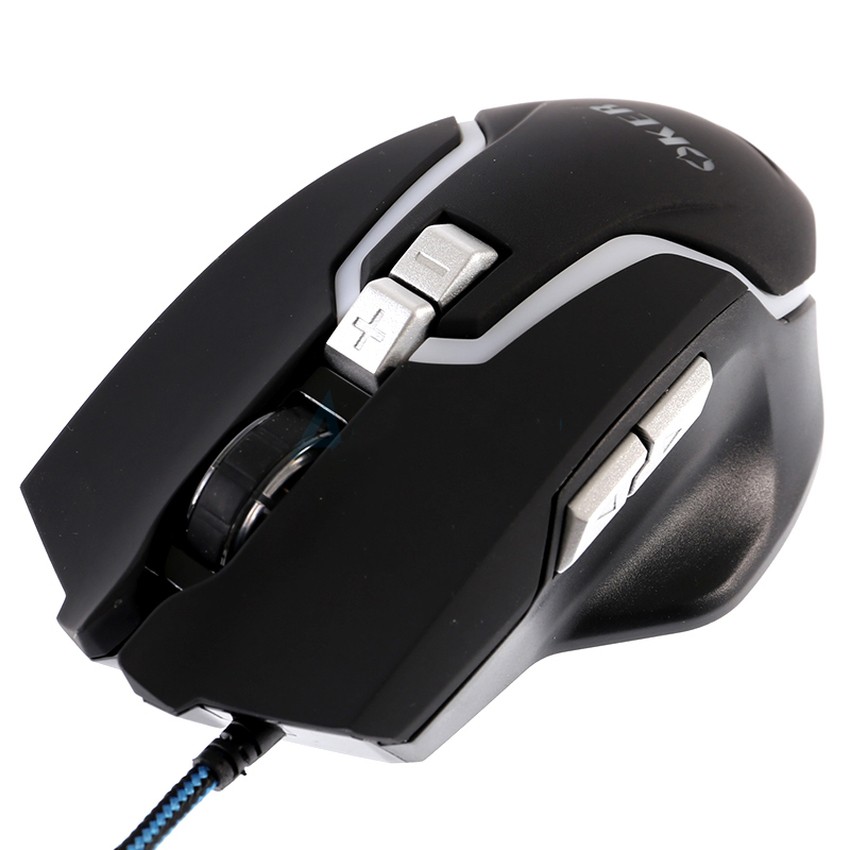 RAPOO USB Optical Mouse GM-768 Gaming (Black/Silver)