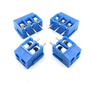 KF301 Connector 5mm 16A 300V 2ช่อง  3ช่อง  พร้อมส่งค่ะคอนเน็ตเตอร์ เทอร์มินอน ลงปริ้น