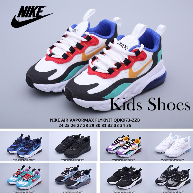 *Ready Stock* Nike AIR MAX 270  children's shoes sneakers Baby Shoes Kids Shoes