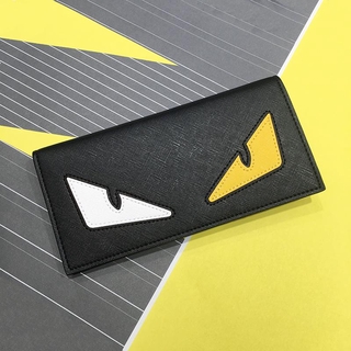The new little monster mens short wallet Korean youth multi-card horizontal wallet ultra-thin student trend wallet