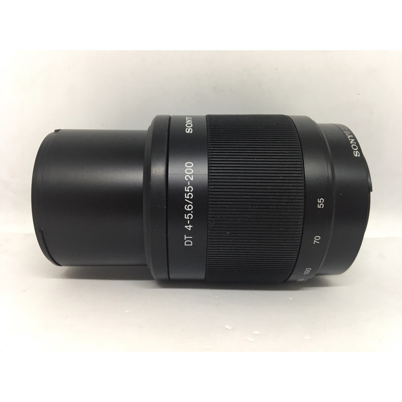Sony Lens SAL 55-200 DT F4-5.6 SAM ใช้กับ DSLR ของ Sony Alpha มือสอง สภาพสวย ใช้น้อย ใช้งานได้ปกติ