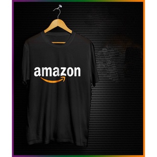 [S-5XL]เสื้อยืดลําลอง แขนสั้น พิมพ์ลาย Amazon Online Marketplace สไตล์ฮิปสเตอร์ สําหรับผู้ชาย 175619