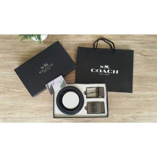 Coach Belt and Buckle Set