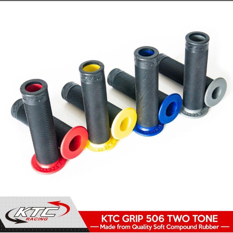 ปลอกแฮนด์ KTC racing Feather รุ่นประเภท 506 2 โทน