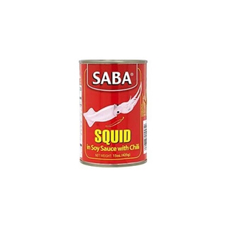 Saba Seafood Squid in Soy Sauce with Chili 425g