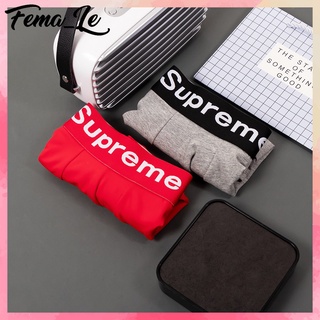 กางเกงในชายSupreme กางเกงใน ซูพรีม บ๊อกเซอร์ Boxer ของแท้ 100% (1ตัว) เนื้อผ้านุ่ม ซับเหงื่อได้ดี