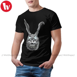 เสื้อยืดแขนสั้น ผ้าฝ้าย 100 ขนาดใหญ่ พิมพ์ลายกราฟฟิค Donnie Darko เหมาะกับเดินชายหาด สําหรับผู้ชาย