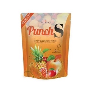 [ราคา 1ห่อ] ผงบุกพั้นซ์ เอส (สีส้ม) Collarich Punch S