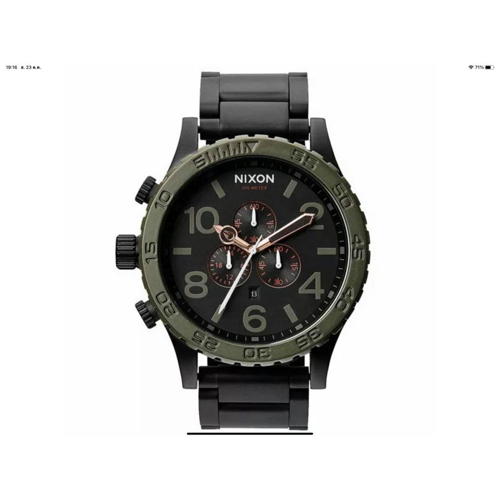 นาฬิกา NIXON MEN'S A083 1530 51-30 QUARTZ CHRONOGRAPH พร้อมกล่อง (ใหม่)