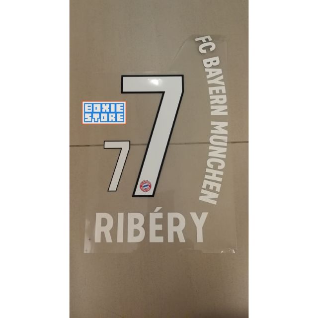 RIBERY 7 BAYERN MUNICH HOME/AWAY (BUNDESLIGA) NAMESET