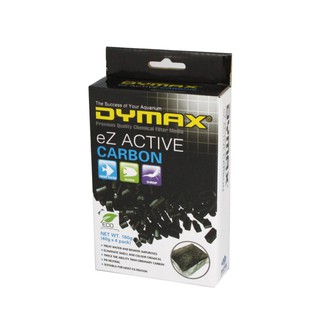 Dymax วัสดุกรองตู้ปลา อีซี่ แอ็คทีฟ คาร์บอน (40 กรัม x 4 ชิ้น)