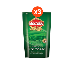 Moccona Espresso มอคโคน่า เอสเปรสโซ่ 120 กรัม ( 3 ถุง)