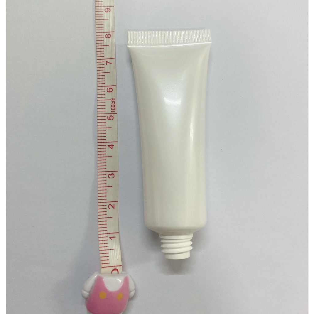 หลอดเปล่า (แพค10หลอด) หลอดแบ่งครีม บรรจุครีม เครื่องสำอาง มีจุกเล็กถอดออกได้