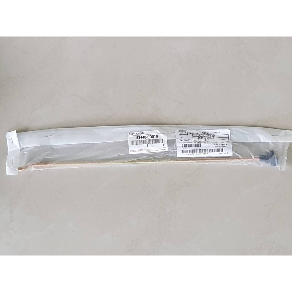 เหล็กค้ำฝากระโปรงหน้า TOYOTA  VIOS ปี2003  แท้ๆเบิกห้าง  อันละ105บาท