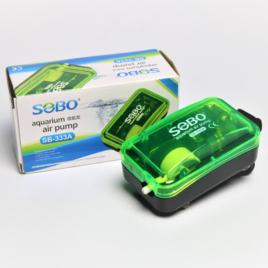 ปั๊มลม 1 ทาง SOBO SB-333A ปั๊มลมออกซิเจน