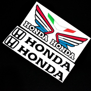 *พร้อมส่ง* สติกเกอร์สะท้อนแสง 3M 1 ชุด และโลโก้ยางนิ่ม 3D สําหรับ Honda CBR PCX