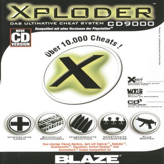 CD ACTION REPLAY XPLODER CD9000 V.4.0 [PS1 CD 1 Disc]