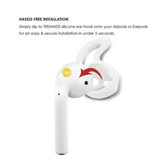 ซิลิโคนหูฟัง สำหรับแอร์พ็อต รุ่น1-2 กันตก กันหล่น Silicone Earhook Protective
