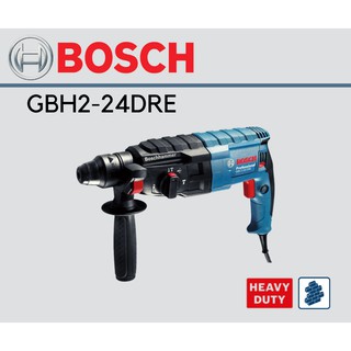 BOSCH สว่านโรตารี่ระบบ SDS plus รุ่น GBH 2-24 DRE