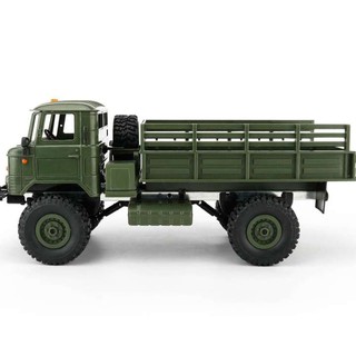 รถบังคับ รถบรรทุก ลุยดินลุยโคลน มีไฟสมจริง RC Military Truck RC Off Road Vehicle RC Crawler 1:16 2.4G