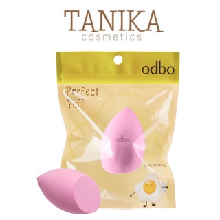 แท้/ถูก ฟองน้ำแต่งหน้าทรงหยดน้ำหัวตัด ยีห้อodbo od8-111 odbo perfect puff