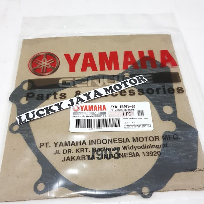 บรรจุปะเก็นแม่เหล็กซ้าย F1zr F1 Original Yamaha 3XA-E5461-09